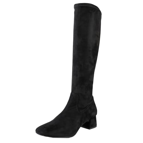 Unisa Damen Stiefeletten Schuhe Lapes Stiefel Veloursleder Elegant Freizeit uni von Unisa