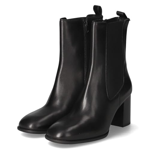 Unisa Damen Stiefeletten Schwarz Leder & Textil 41 von Unisa