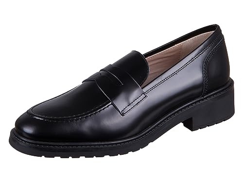 Unisa Slipper & Mokassin ELOY, Glattleder, Schwarz, Damen EU 40 von Unisa