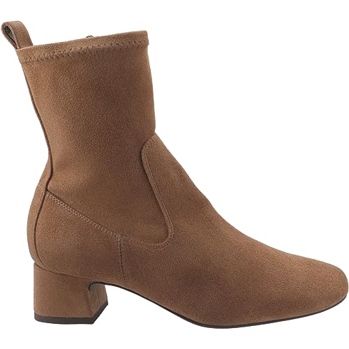 Unisa Stiefelette LEMICO, Rauleder, Braun, Damen EU 38 von Unisa