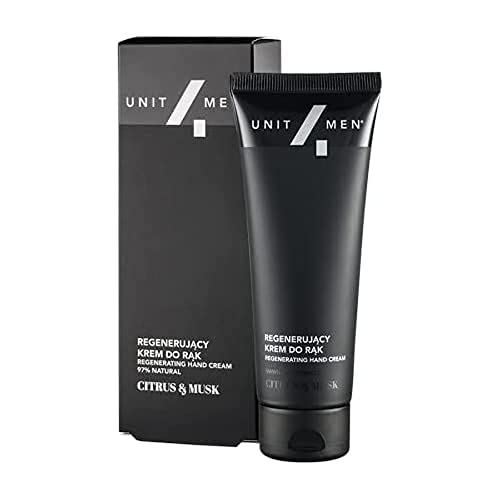 Unit4men Regenerating Citrus&Musk Handcreme, 75 ml von Unit4men