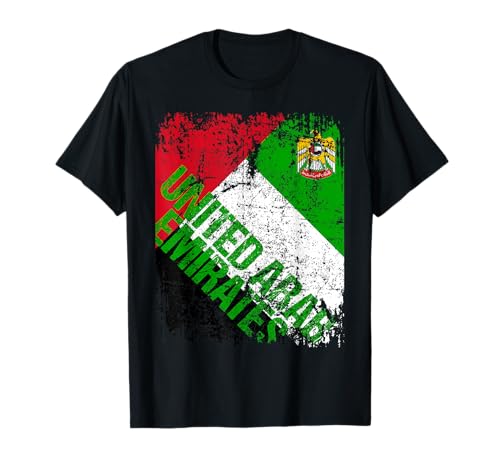 ARABISCHE EMIRATE Flagge Damen Herren Kinder ARAB EMIRATES T-Shirt von United Arab Emirates Family Shop