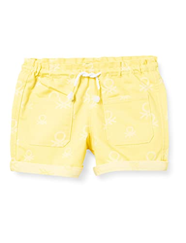 United Colors of Benetton (Z6ERJ) Mädchen 445W59GO0 Shorts, Giallo 2v6, 3/22/1900 von United Colors of Benetton (Z6ERJ)