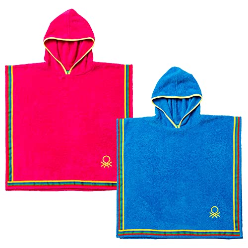 2er Pack Poncho für Kinder Benetton, bunt von United Colors of Benetton