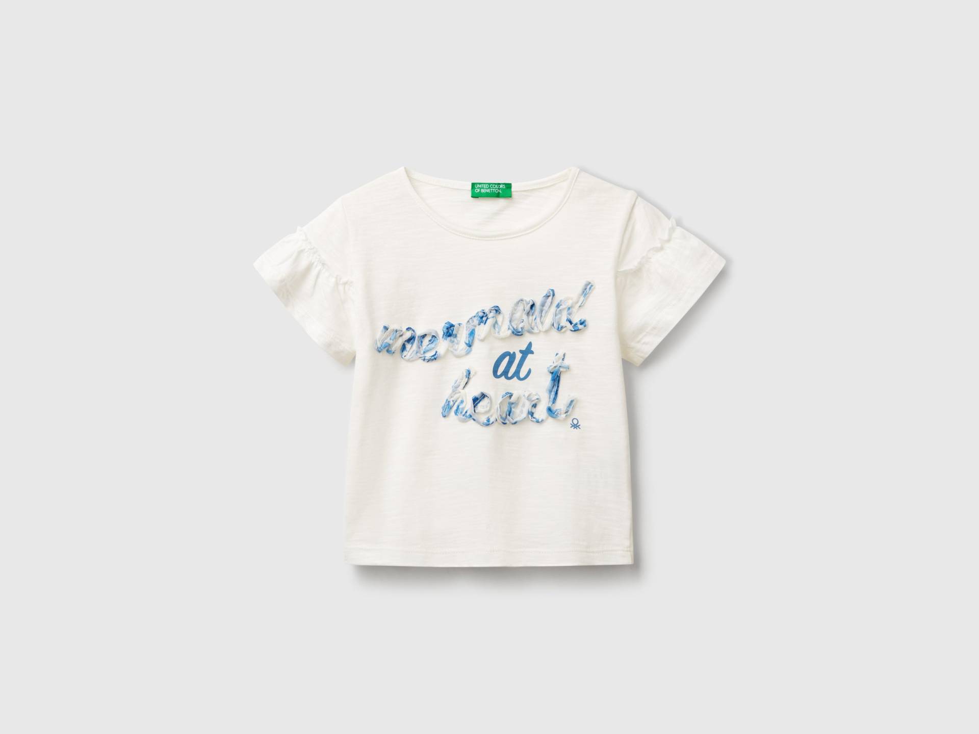 Benetton, T-shirt Mit Applikation, size 98, Cremeweiss, female Benetton, T-shirt Mit Applikation, size 98, Cremeweiss, female von United Colors of Benetton