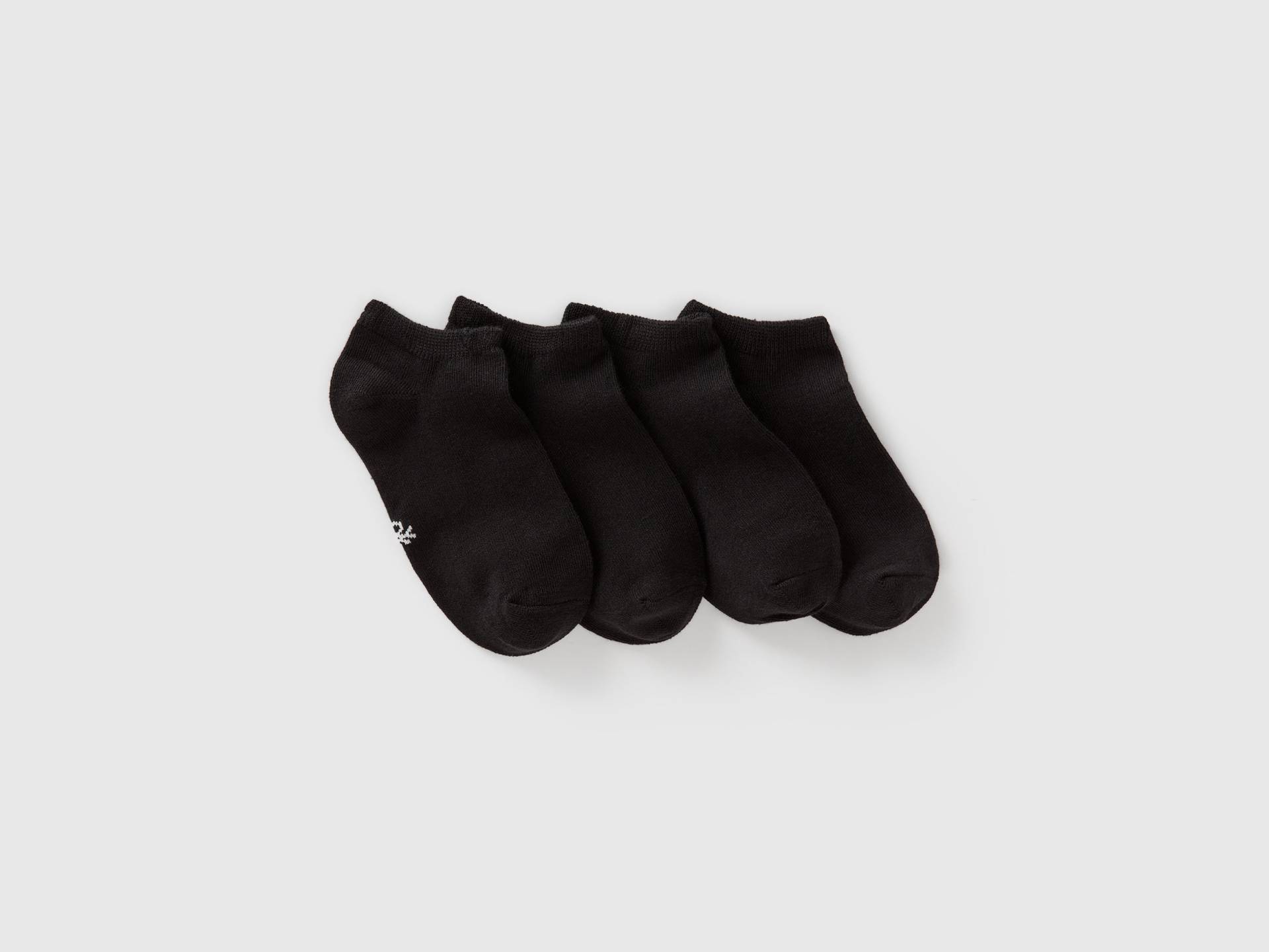 Benetton, Vier Paar Kurze Socken, size 20-24, Schwarz, male Benetton, Vier Paar Kurze Socken, size 20-24, Schwarz, male von United Colors of Benetton