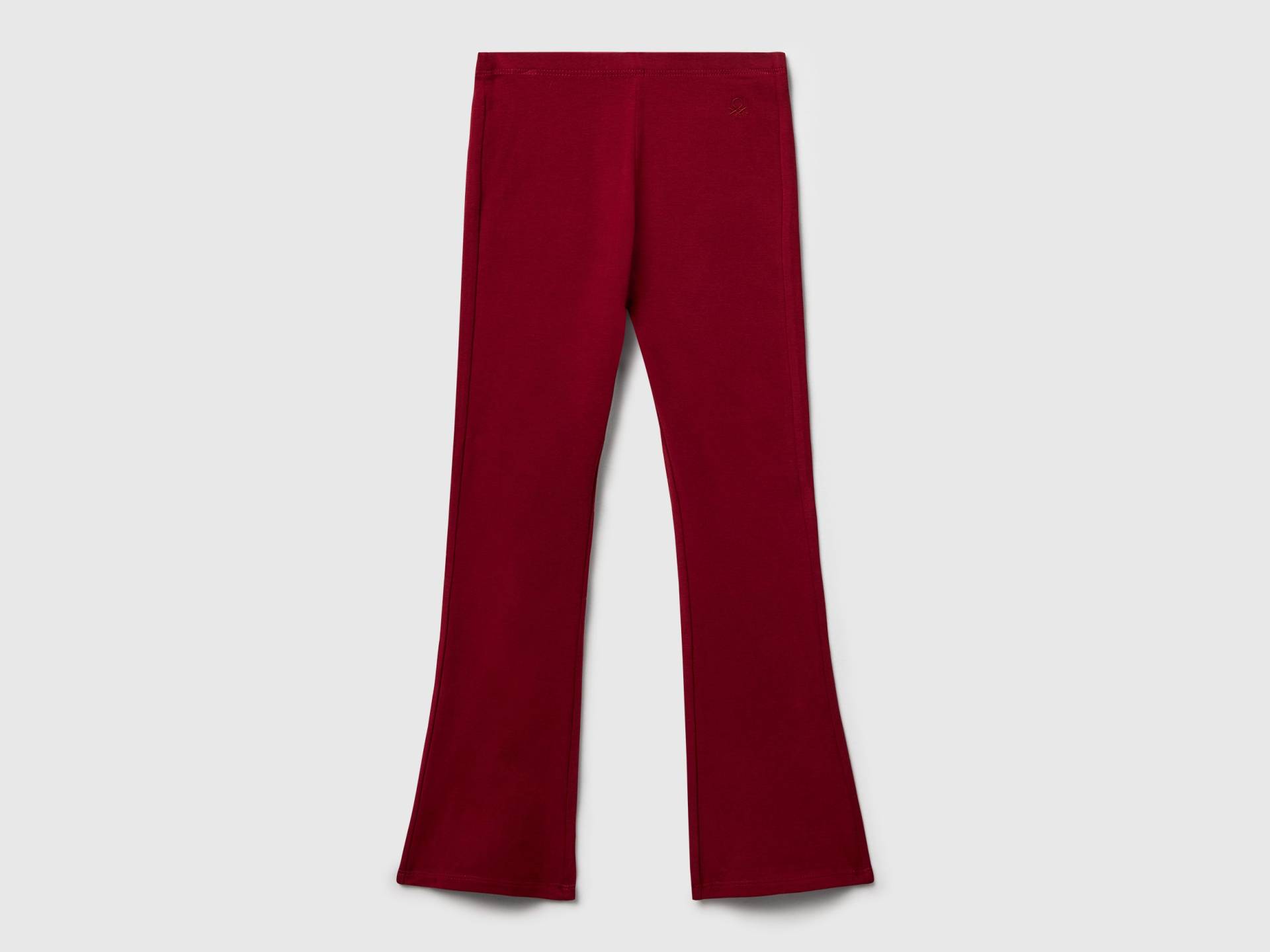 Benetton, Ausgestellte Leggings Aus Stretch-baumwolle, size S, Bordeaux, female Benetton, Ausgestellte Leggings Aus Stretch-baumwolle, size S, Bordeaux, female von United Colors of Benetton