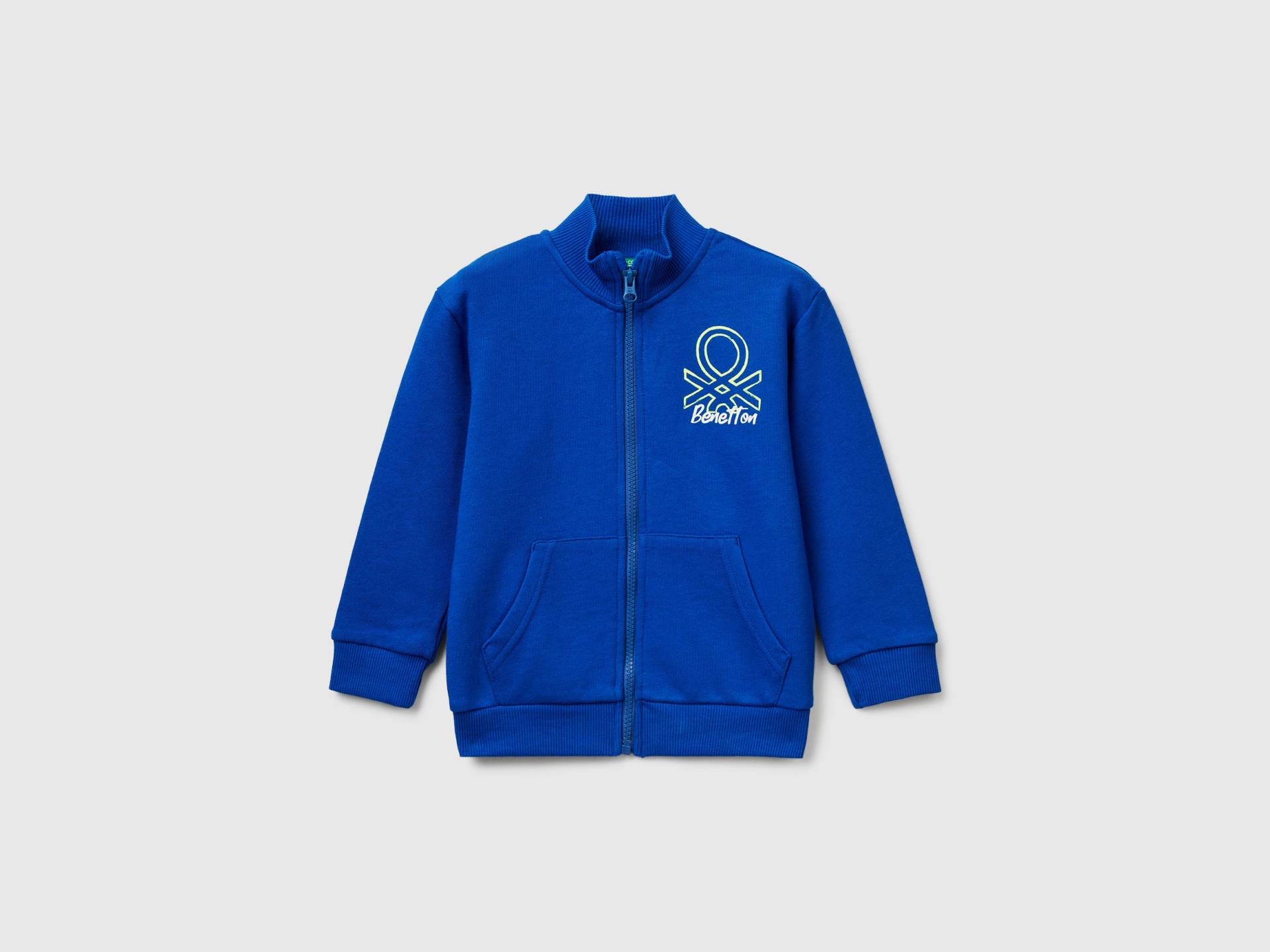 Benetton, Baumwoll-sweatshirt Mit Logo, size 82, Blau, male Benetton, Baumwoll-sweatshirt Mit Logo, size 82, Blau, male von United Colors of Benetton