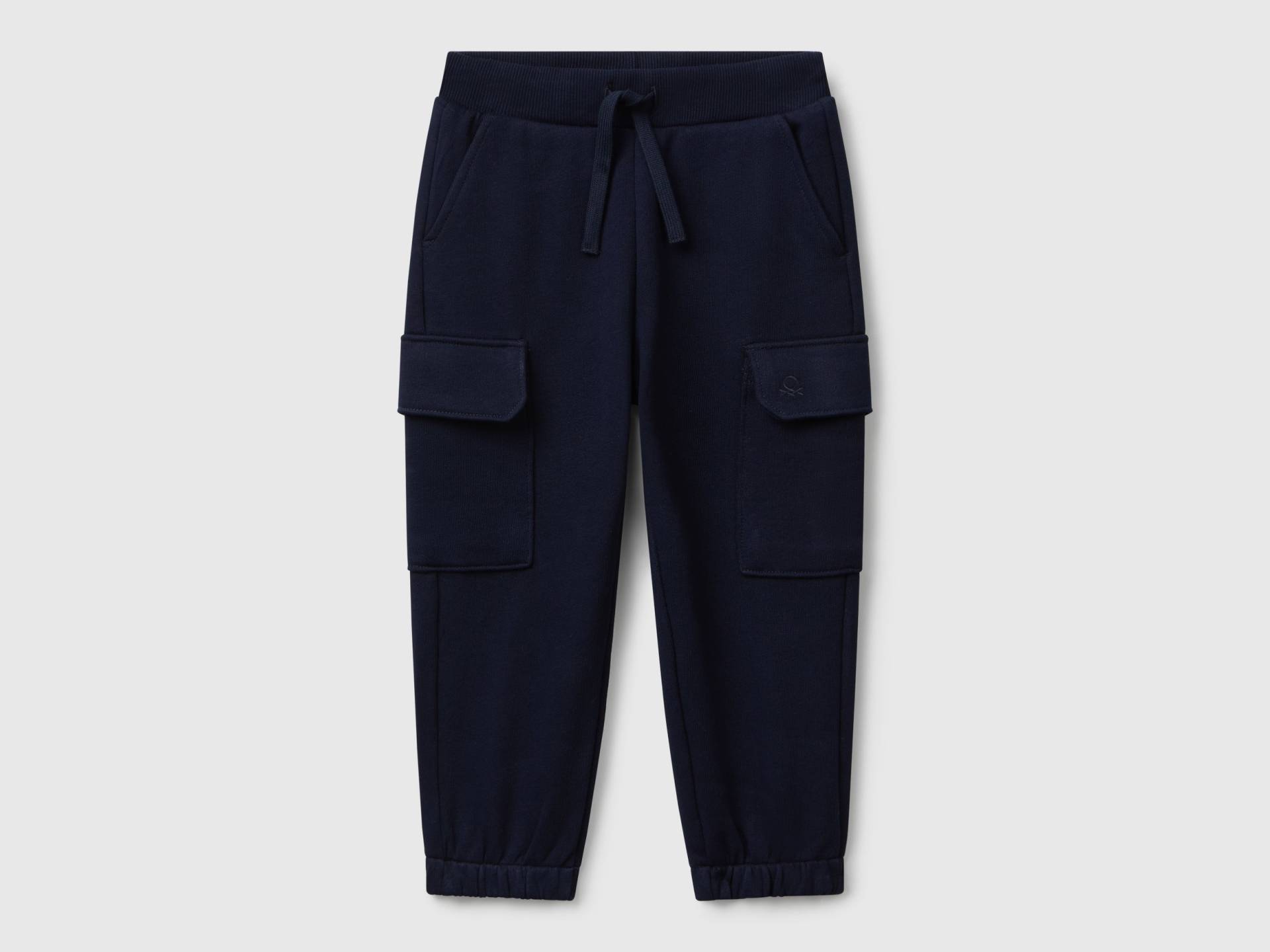 Benetton, Cargo-jogginghose Aus Fleece, size 82, Dunkelblau, male Benetton, Cargo-jogginghose Aus Fleece, size 82, Dunkelblau, male von United Colors of Benetton