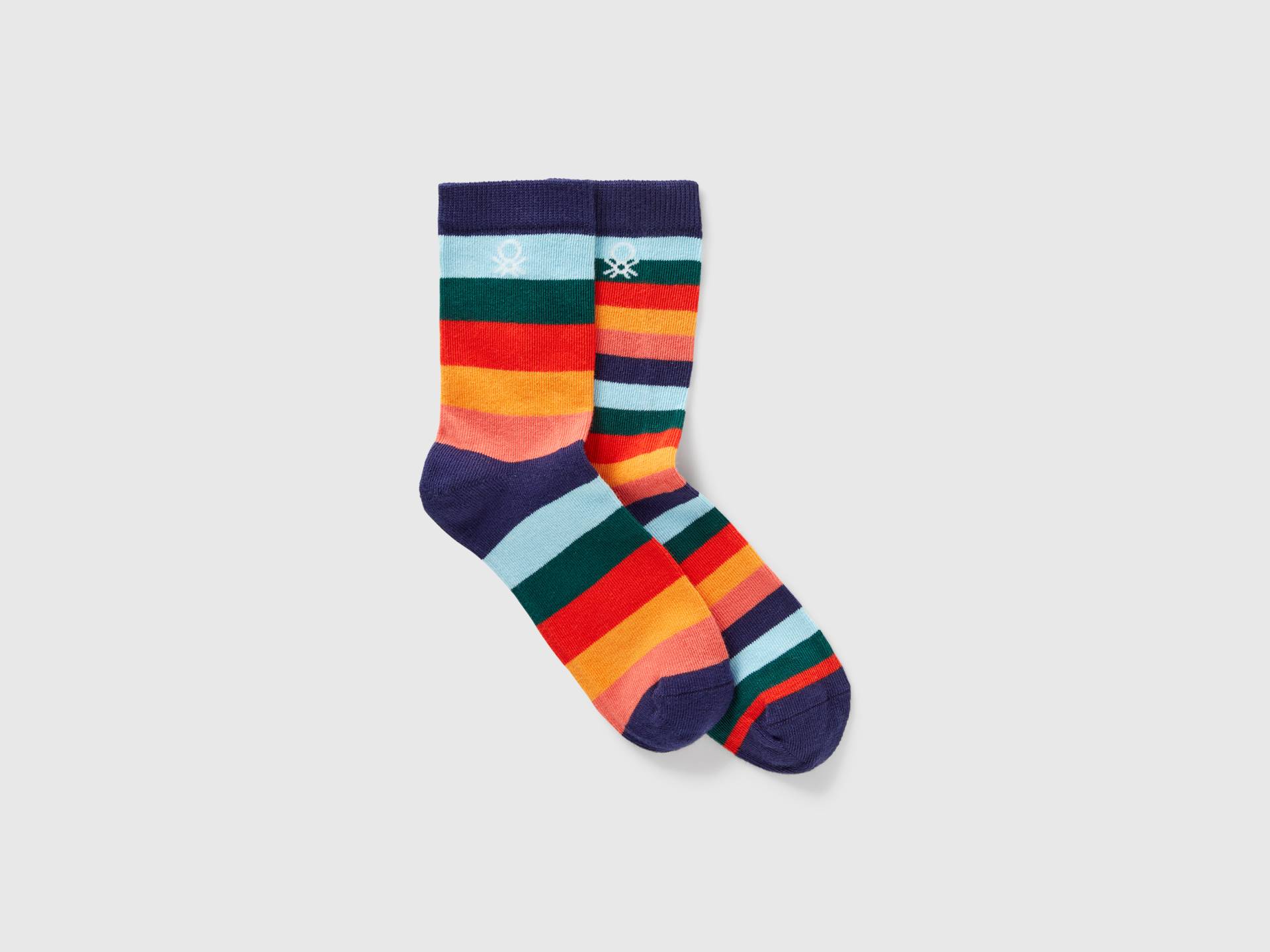 Benetton, Ein Paar Mix & Match-socken, size 20-24, Bunt, male Benetton, Ein Paar Mix & Match-socken, size 20-24, Bunt, male von United Colors of Benetton