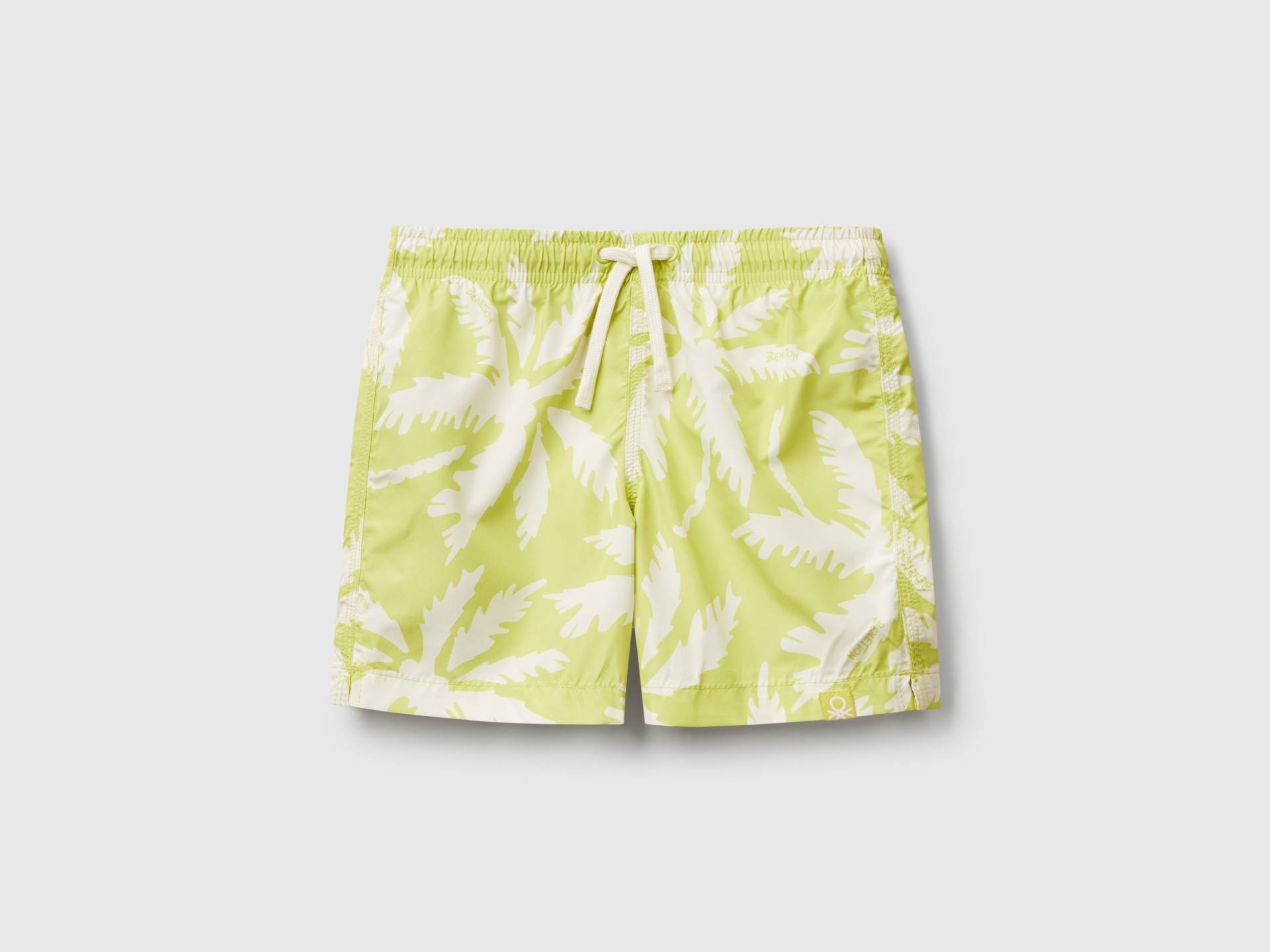 Benetton, Gemusterte Badeshorts Aus Nylon, size 90, Gelbgrün, male Benetton, Gemusterte Badeshorts Aus Nylon, size 90, Gelbgrün, male von United Colors of Benetton