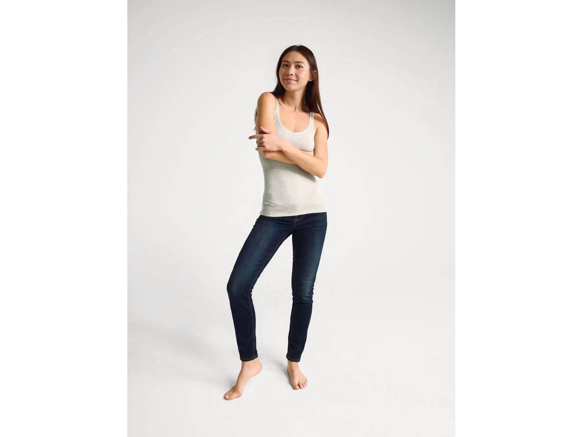 Benetton, Push-up-jeans Im Skinny Fit, size 34, Dunkelblau, female von United Colors of Benetton