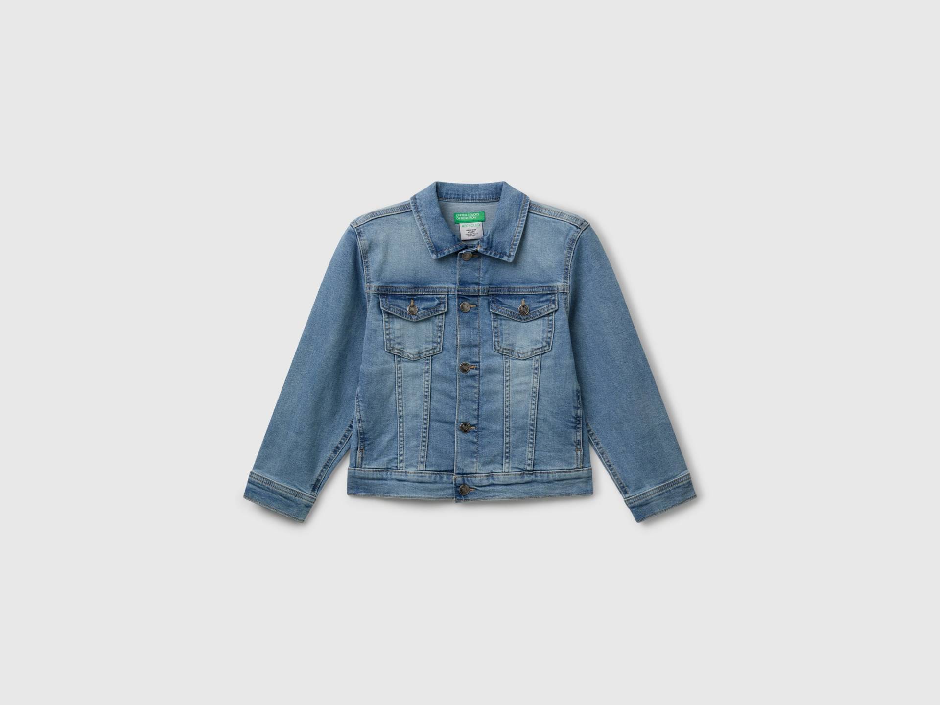 Benetton, Jeansjacke, size 2XL, Hellblau, male Benetton, Jeansjacke, size 2XL, Hellblau, male von United Colors of Benetton