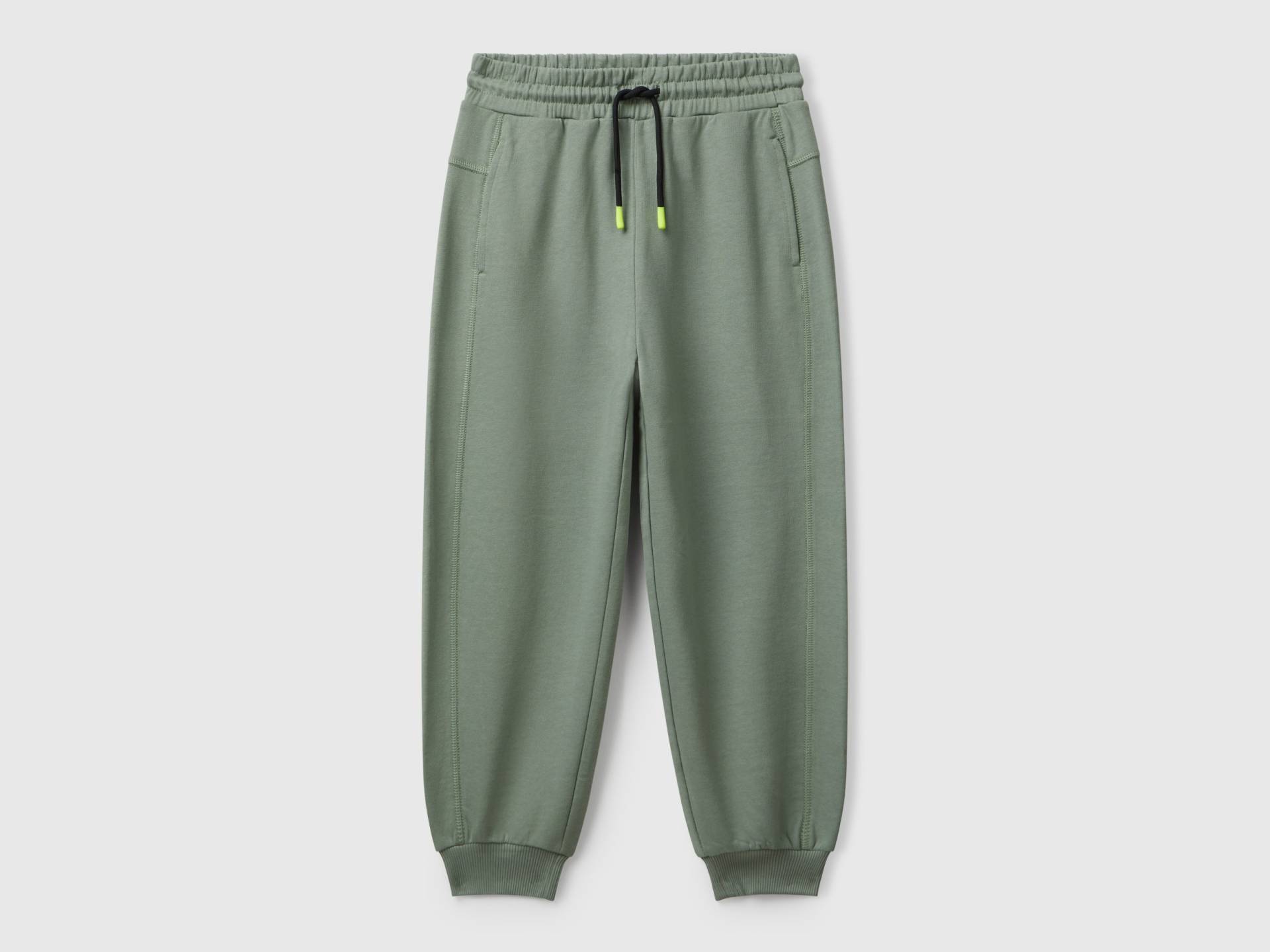 Benetton, Jogginghose Mit Graffiti-print, size 2XL, Hellgrün, male Benetton, Jogginghose Mit Graffiti-print, size 2XL, Hellgrün, male von United Colors of Benetton