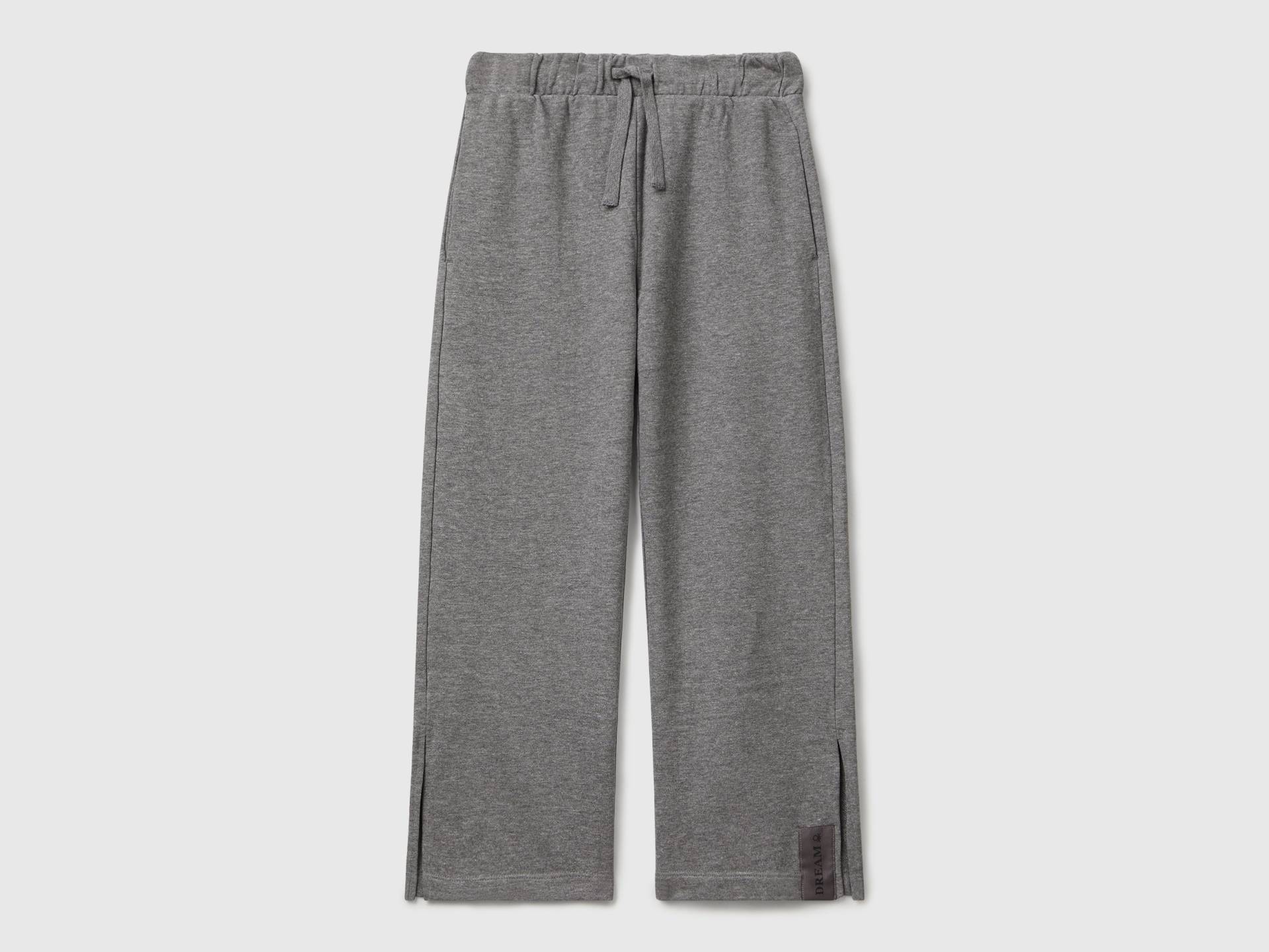 Benetton, Jogginghose Mit Weitem Bein, size L, Dunkelgrau, female Benetton, Jogginghose Mit Weitem Bein, size L, Dunkelgrau, female von United Colors of Benetton
