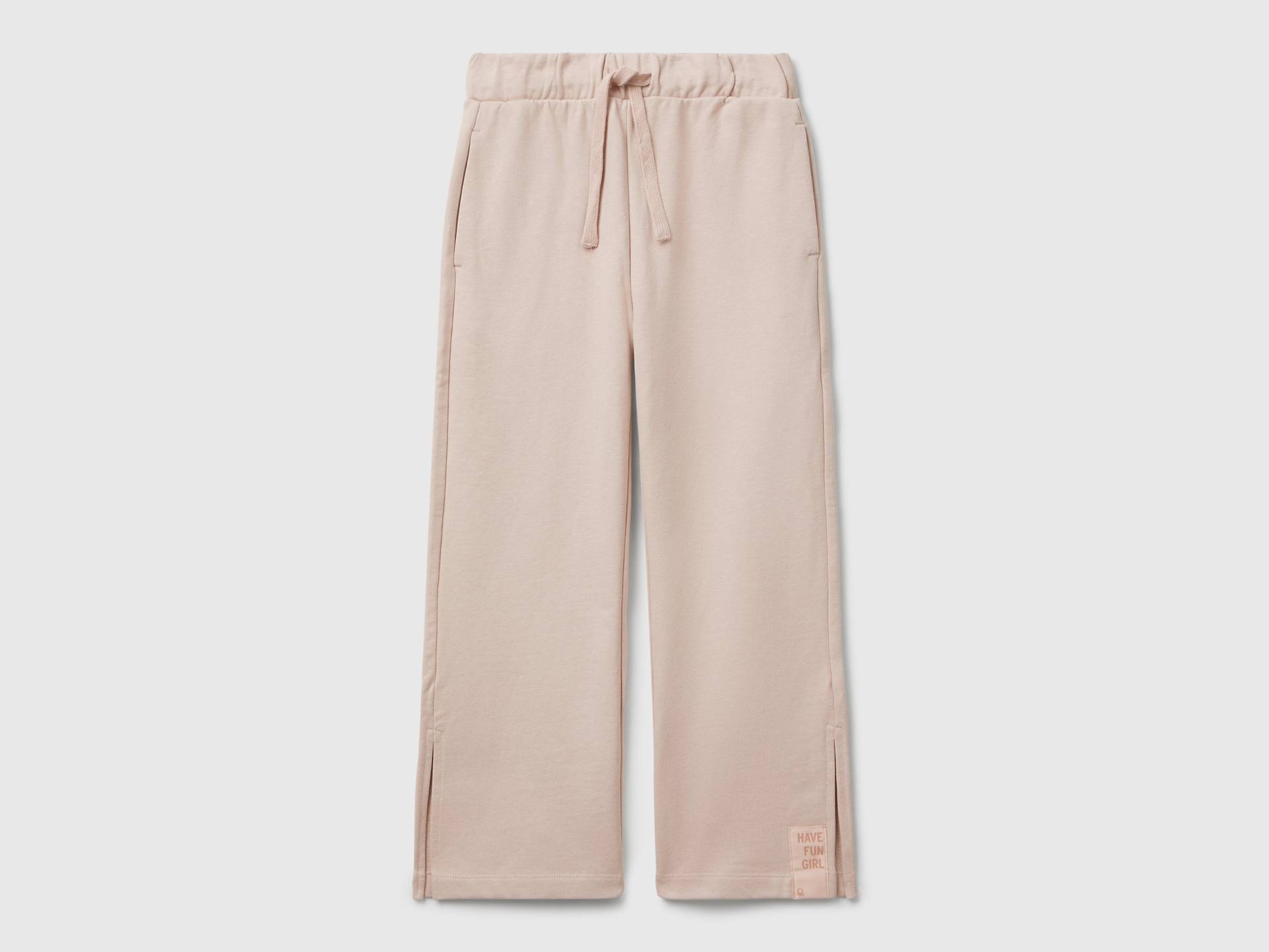 Benetton, Jogginghose Mit Weitem Bein, size XL, Zartrosa, female Benetton, Jogginghose Mit Weitem Bein, size XL, Zartrosa, female von United Colors of Benetton