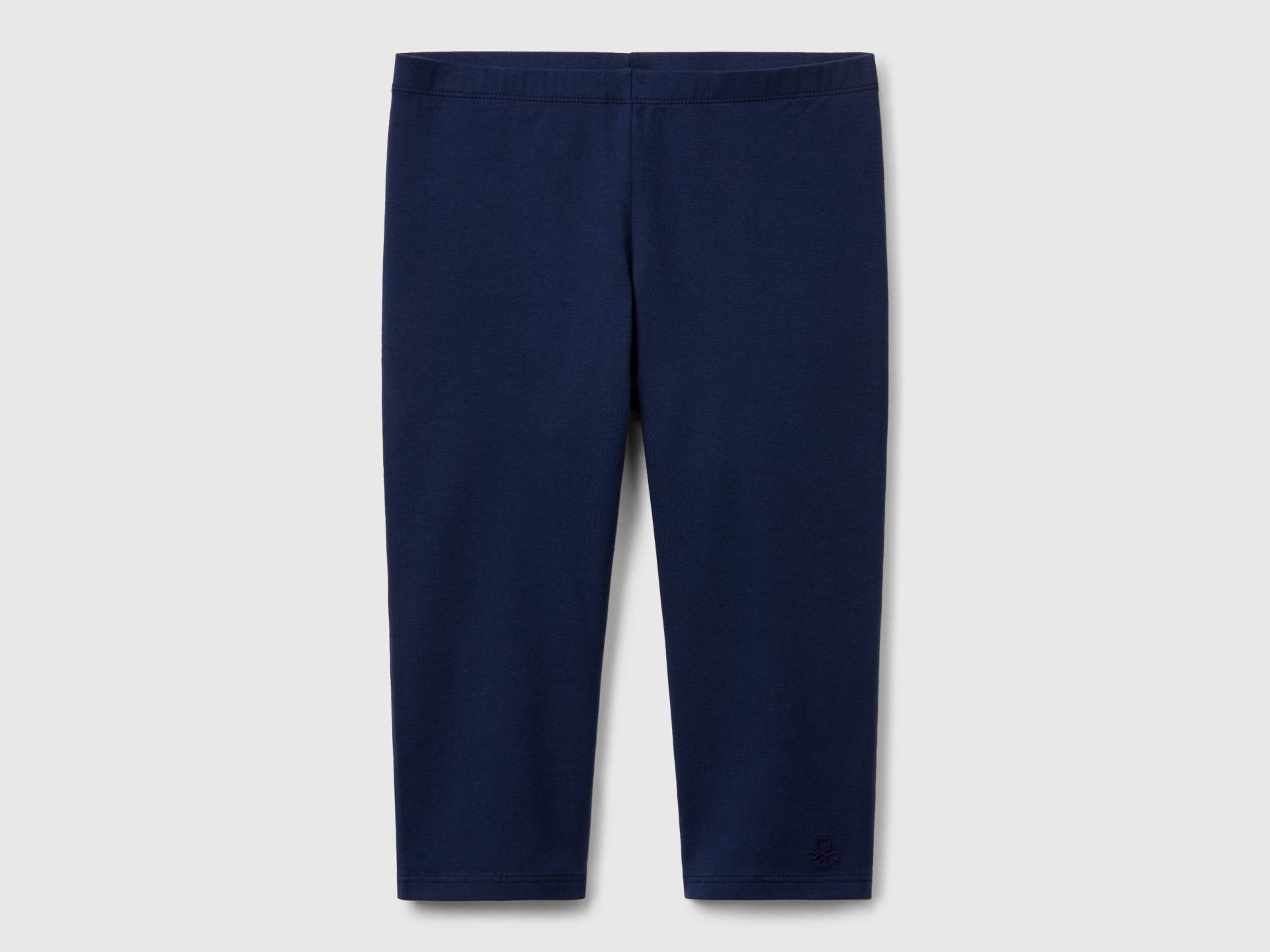 Benetton, Knielange Leggings Aus Stretch-baumwolle, size XL, Dunkelblau, female Benetton, Knielange Leggings Aus Stretch-baumwolle, size XL, Dunkelblau, female von United Colors of Benetton