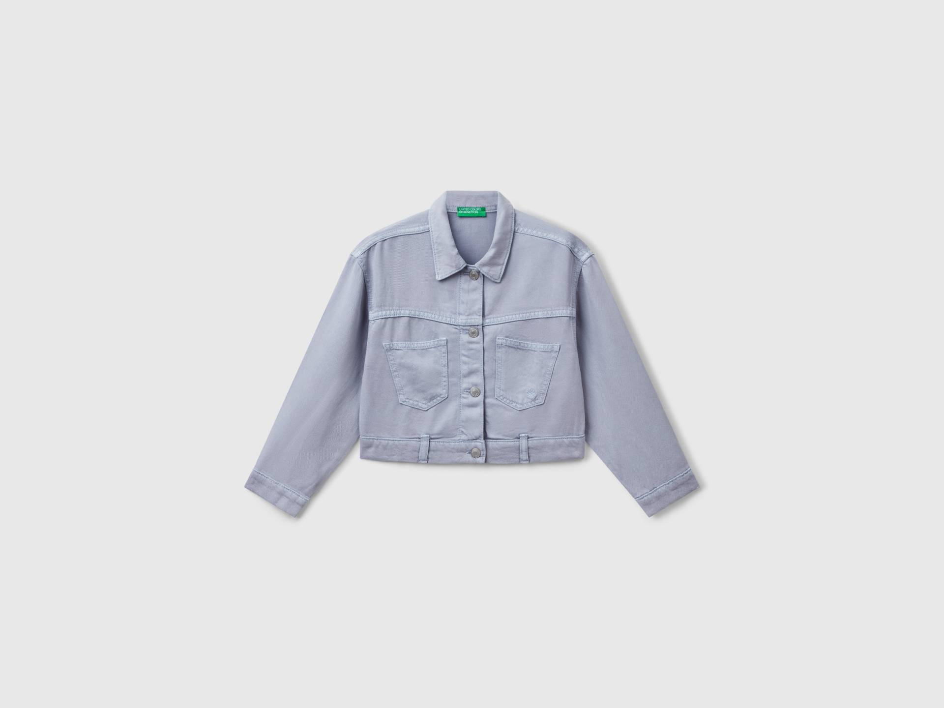 Benetton, Kurze Jacke, size 2XL, Azurblau, female Benetton, Kurze Jacke, size 2XL, Azurblau, female von United Colors of Benetton