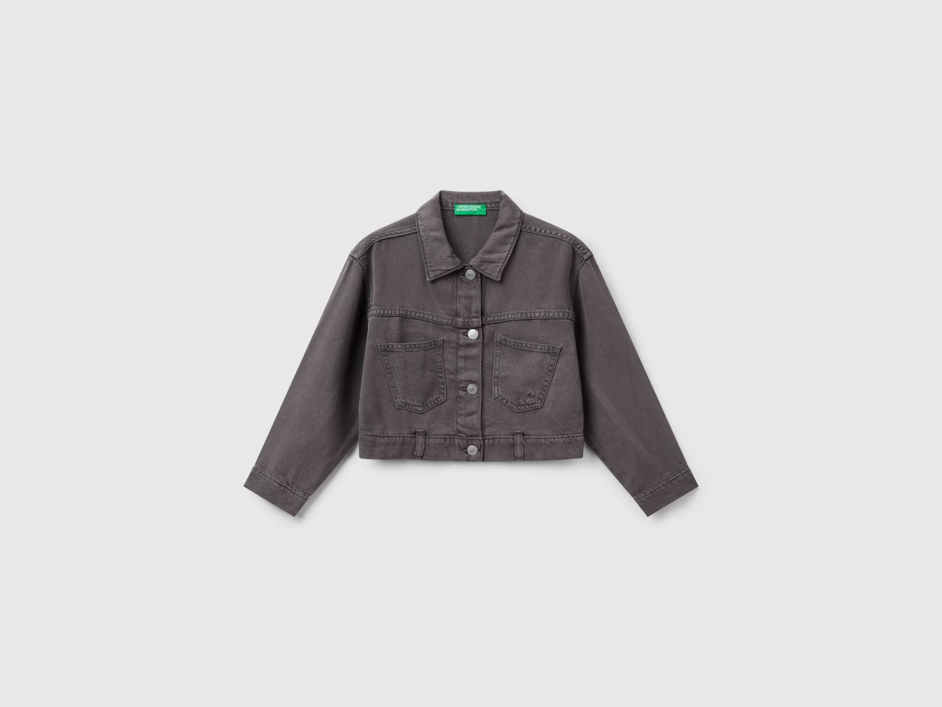 Benetton, Kurze Jacke, size XL, Grau, female Benetton, Kurze Jacke, size XL, Grau, female von United Colors of Benetton