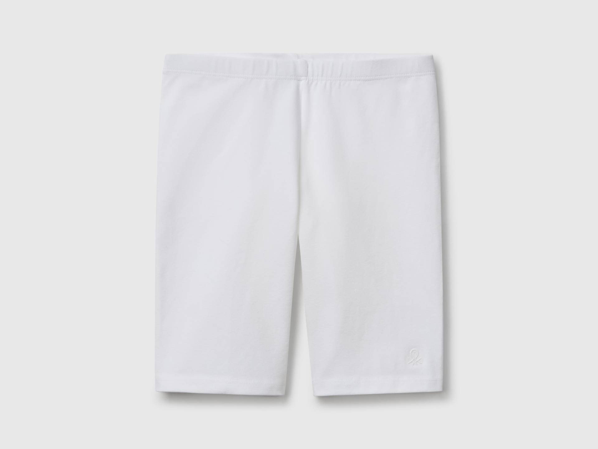 Benetton, Kurze Leggings Aus Stretch-baumwolle, size 2XL, Weiss, female Benetton, Kurze Leggings Aus Stretch-baumwolle, size 2XL, Weiss, female von United Colors of Benetton