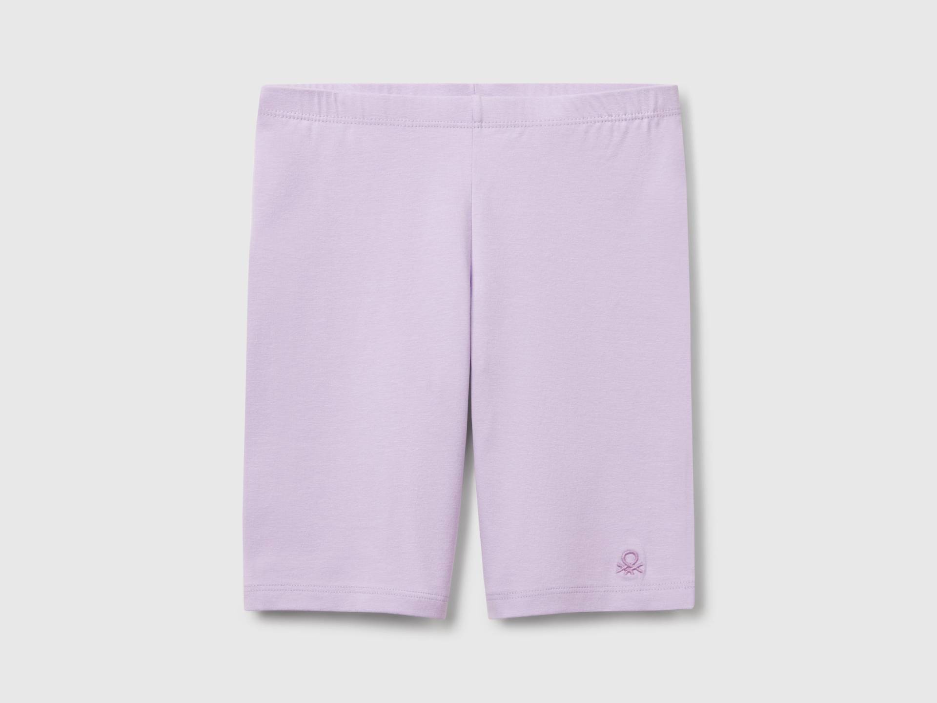 Benetton, Kurze Leggings Aus Stretch-baumwolle, size M, Flieder, female Benetton, Kurze Leggings Aus Stretch-baumwolle, size M, Flieder, female von United Colors of Benetton