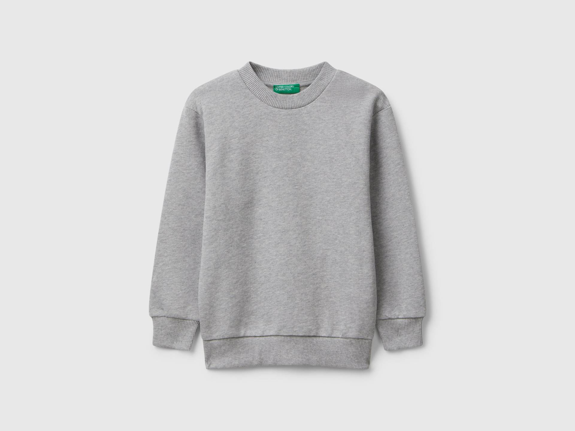Benetton, Langarm-sweatshirt Mit Print, size 82, Hellgrau, male Benetton, Langarm-sweatshirt Mit Print, size 82, Hellgrau, male von United Colors of Benetton