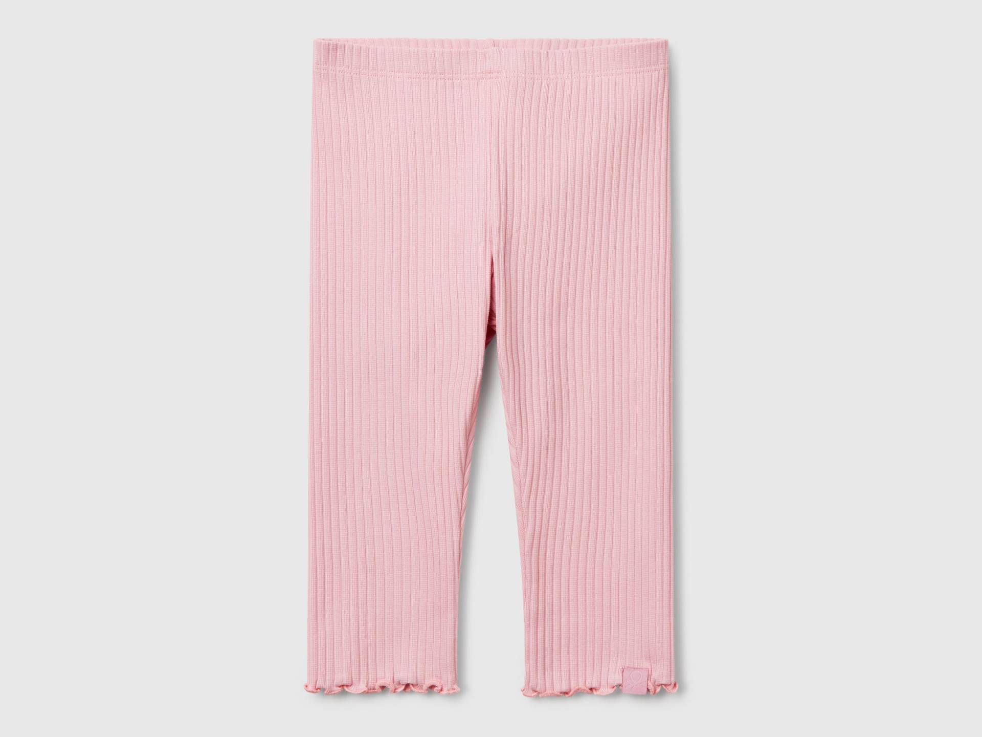 Benetton, Leggings Aus Stretch-baumwolle, size 110, Pink, female Benetton, Leggings Aus Stretch-baumwolle, size 110, Pink, female von United Colors of Benetton