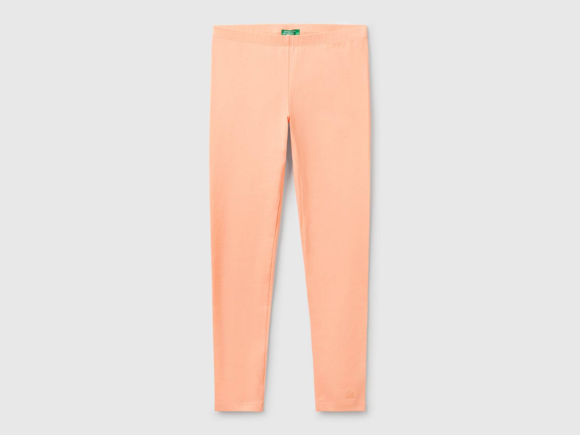 Benetton, Leggings Aus Stretch-baumwolle Mit Logo, size 3XL, Pfirsichrosa, female Benetton, Leggings Aus Stretch-baumwolle Mit Logo, size 3XL, Pfirsichrosa, female von United Colors of Benetton