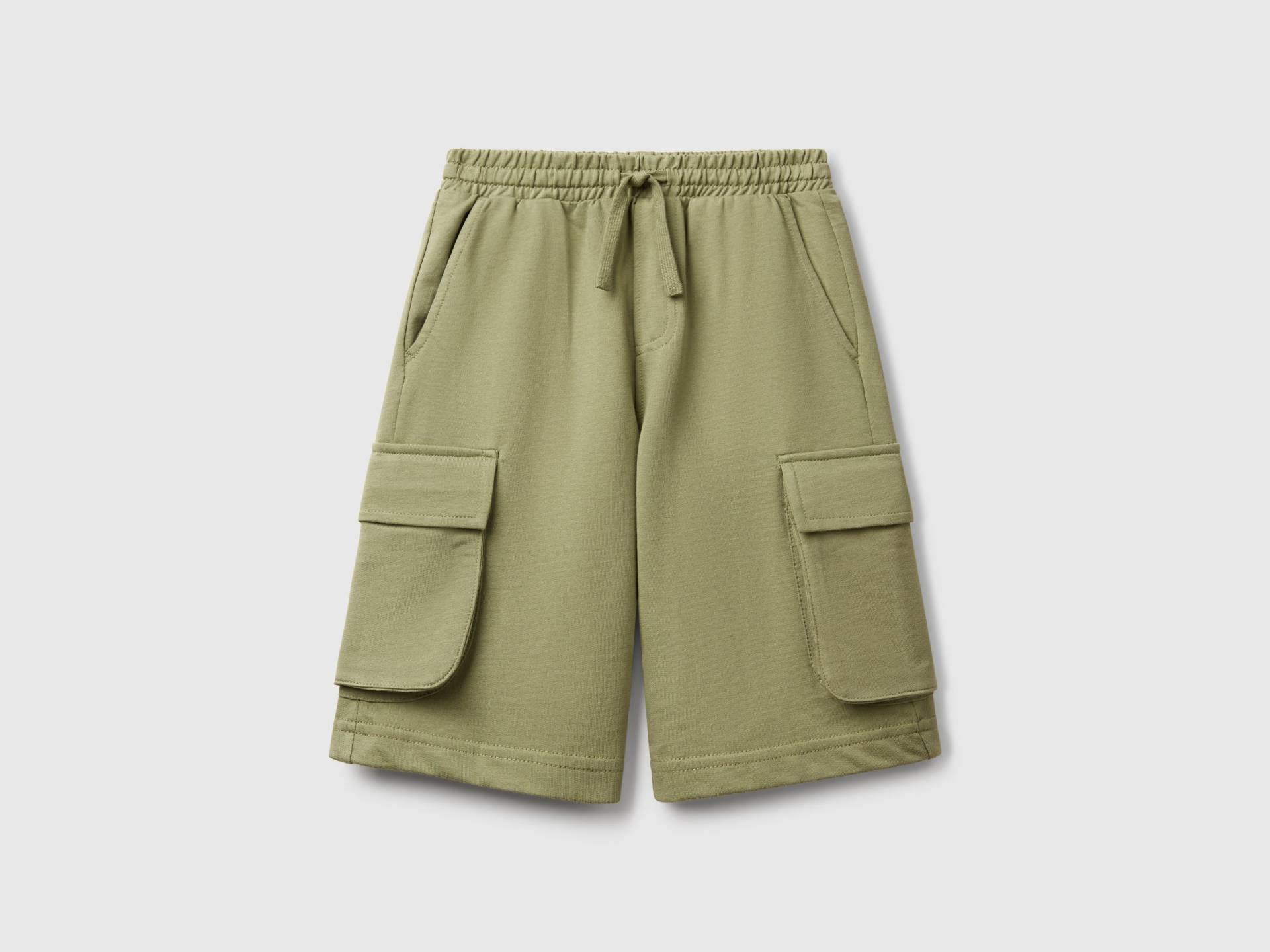 Benetton, Leichte Fleece-cargoshorts, size M, , male Benetton, Leichte Fleece-cargoshorts, size M, , male von United Colors of Benetton