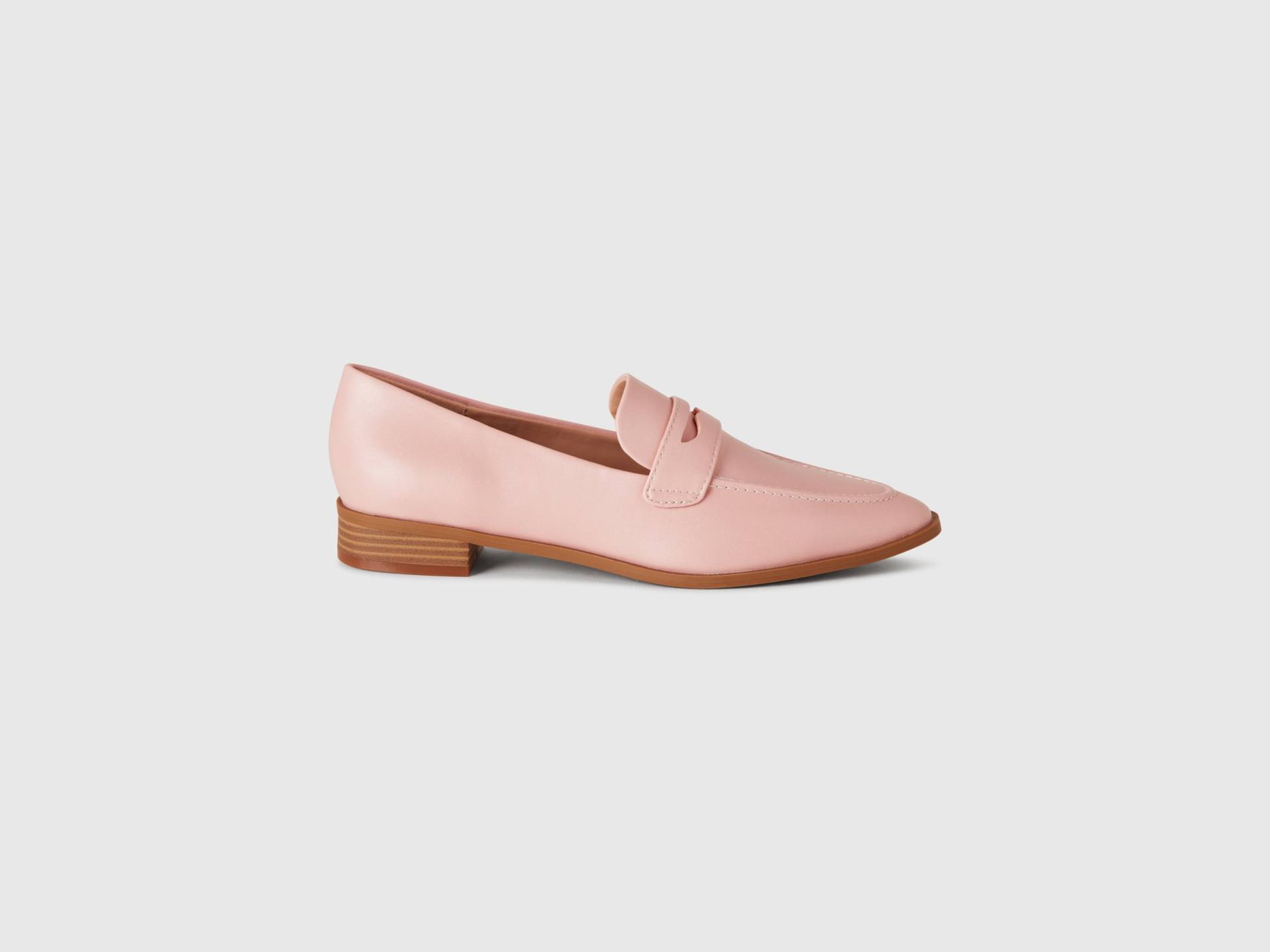 Benetton, Mokassins Aus Beschichtetem Stoff, size 37, Pink, female Benetton, Mokassins Aus Beschichtetem Stoff, size 37, Pink, female von United Colors of Benetton