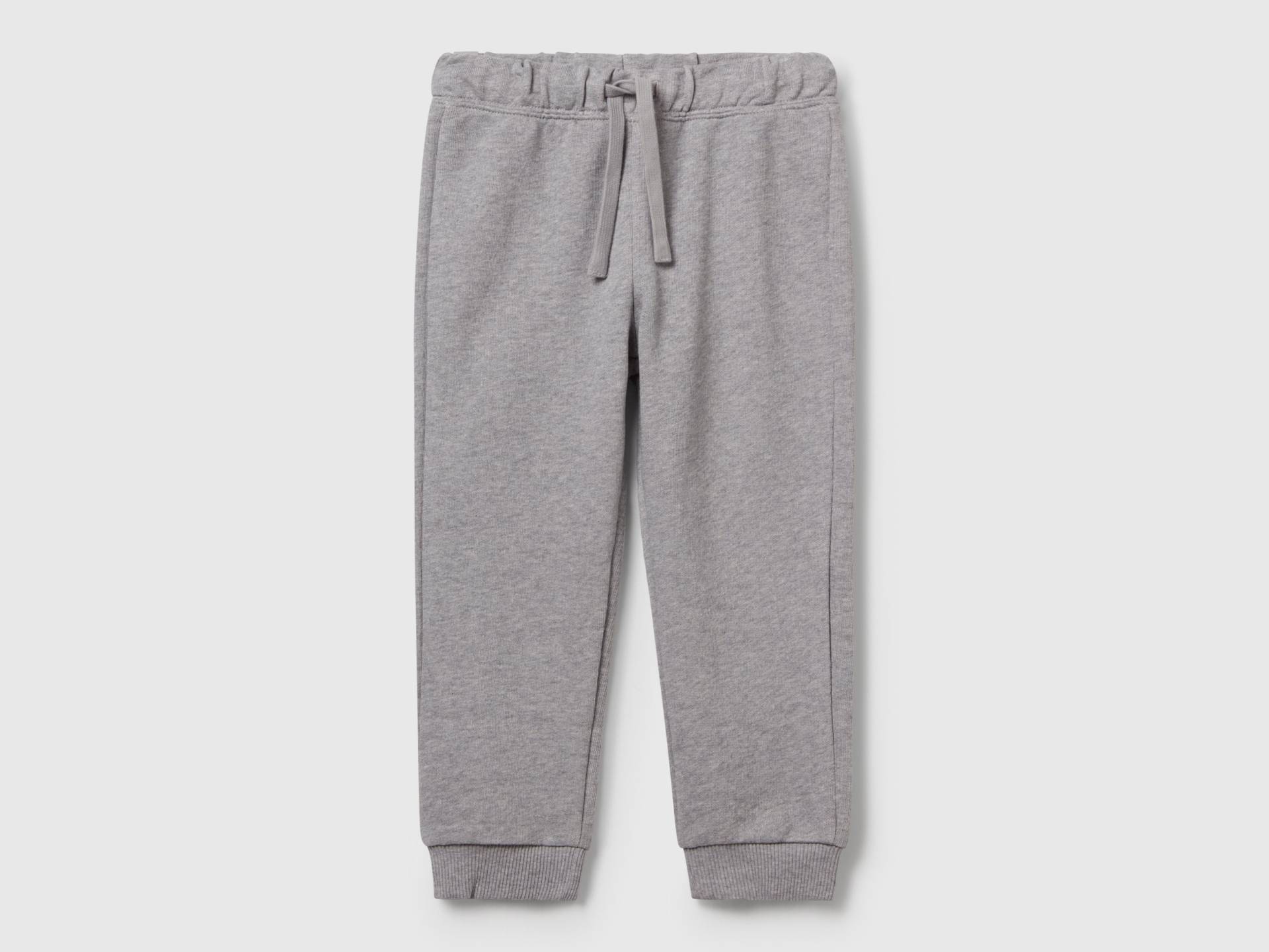 Benetton, Sweatshirt-jogginghose Mit Normaler Passform, size 90, Hellgrau, male Benetton, Sweatshirt-jogginghose Mit Normaler Passform, size 90, Hellgrau, male von United Colors of Benetton