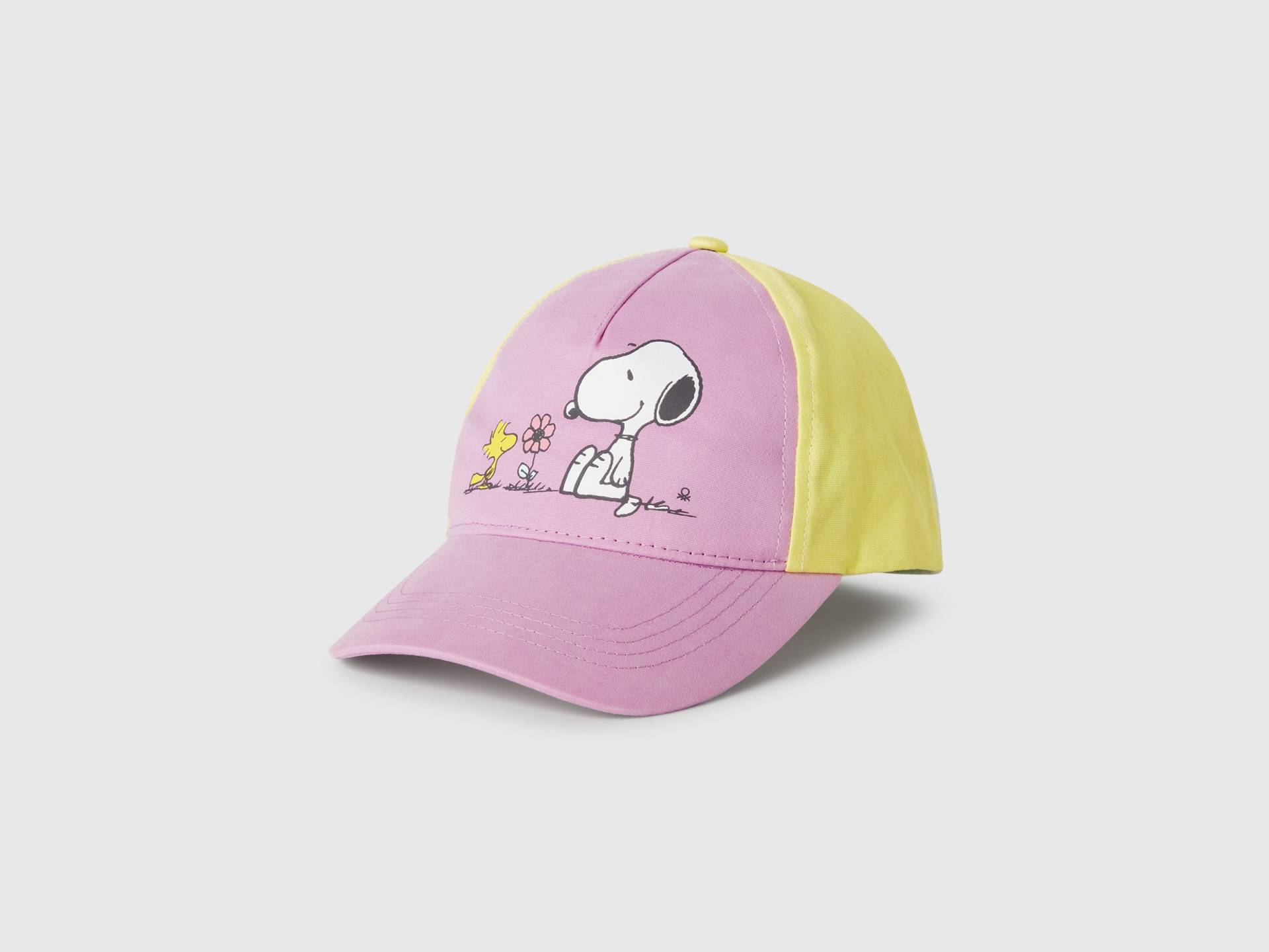 Benetton, Snoopy-hut ©peanuts, size 104, Flieder, male von United Colors of Benetton