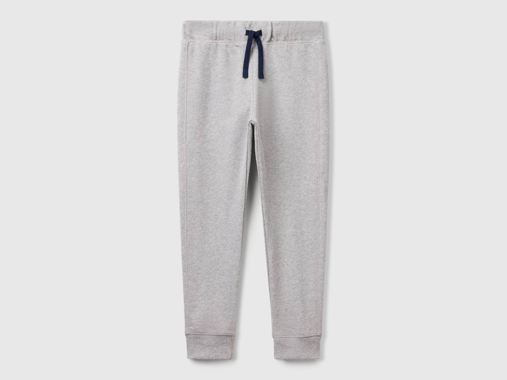 Benetton, Jogginghose Mit Logo, size 2XL, Hellgrau, male Benetton, Jogginghose Mit Logo, size 2XL, Hellgrau, male von United Colors of Benetton