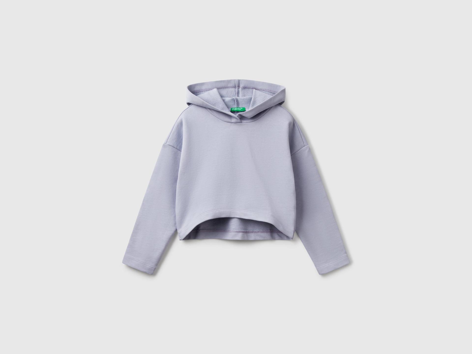Benetton, Sweatshirt Mit Abgerundetem Saum, size S, Lavendelblau, female Benetton, Sweatshirt Mit Abgerundetem Saum, size S, Lavendelblau, female von United Colors of Benetton