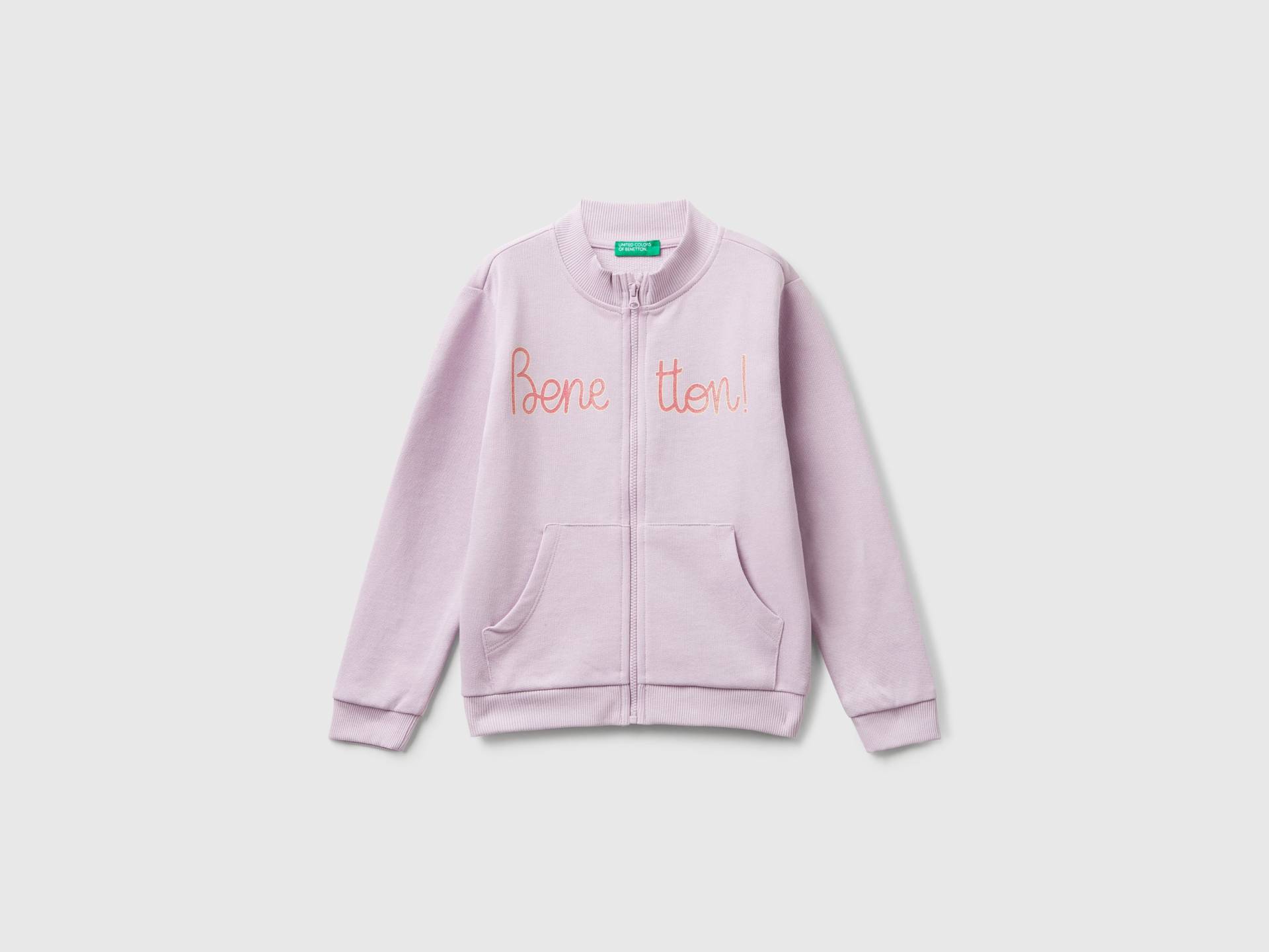 Benetton, Sweatshirt Mit Glitzer-print, size 82, , female Benetton, Sweatshirt Mit Glitzer-print, size 82, , female von United Colors of Benetton