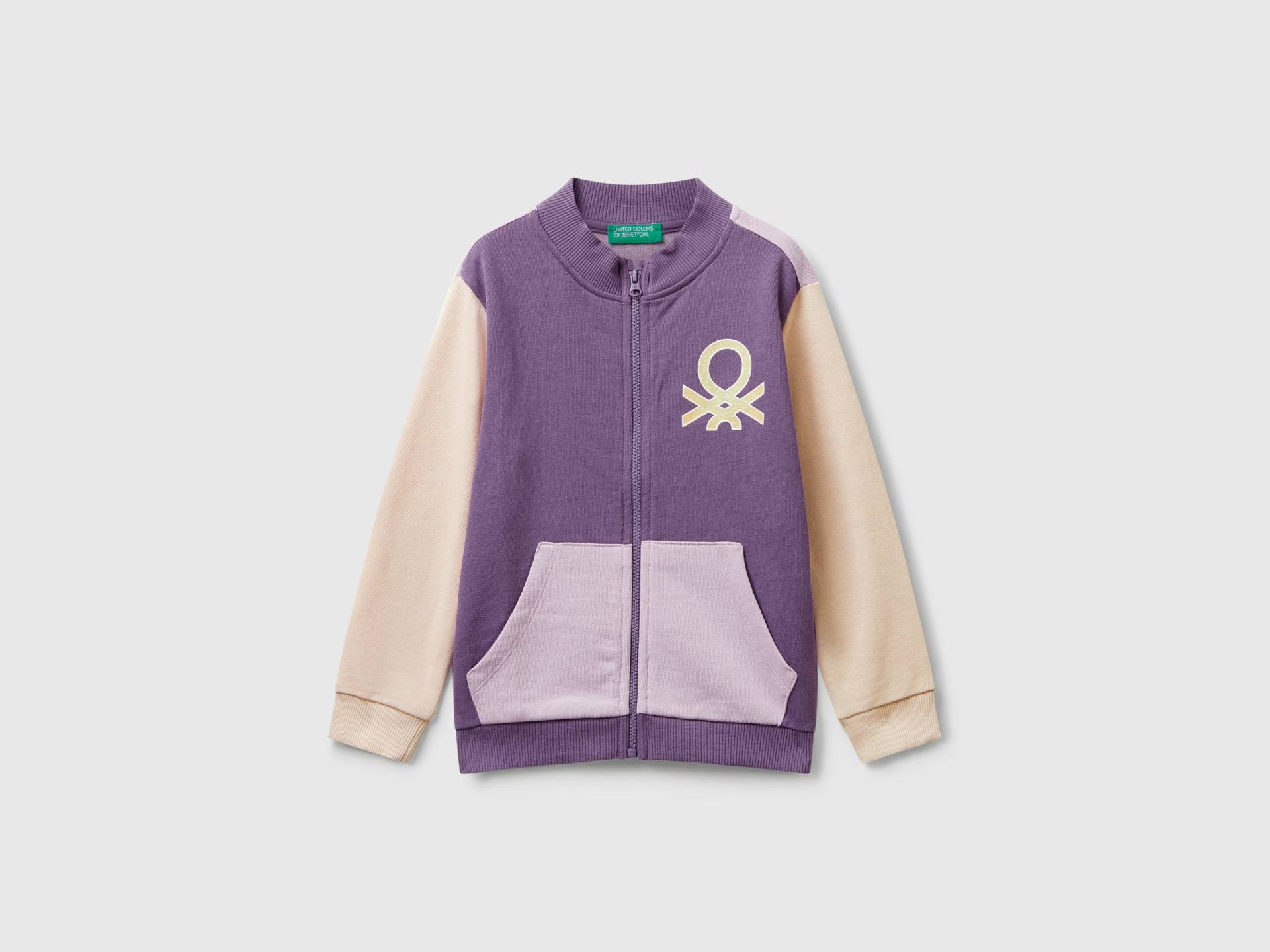 Benetton, Sweatshirt Mit Glitzer-print, size 90, , female Benetton, Sweatshirt Mit Glitzer-print, size 90, , female von United Colors of Benetton