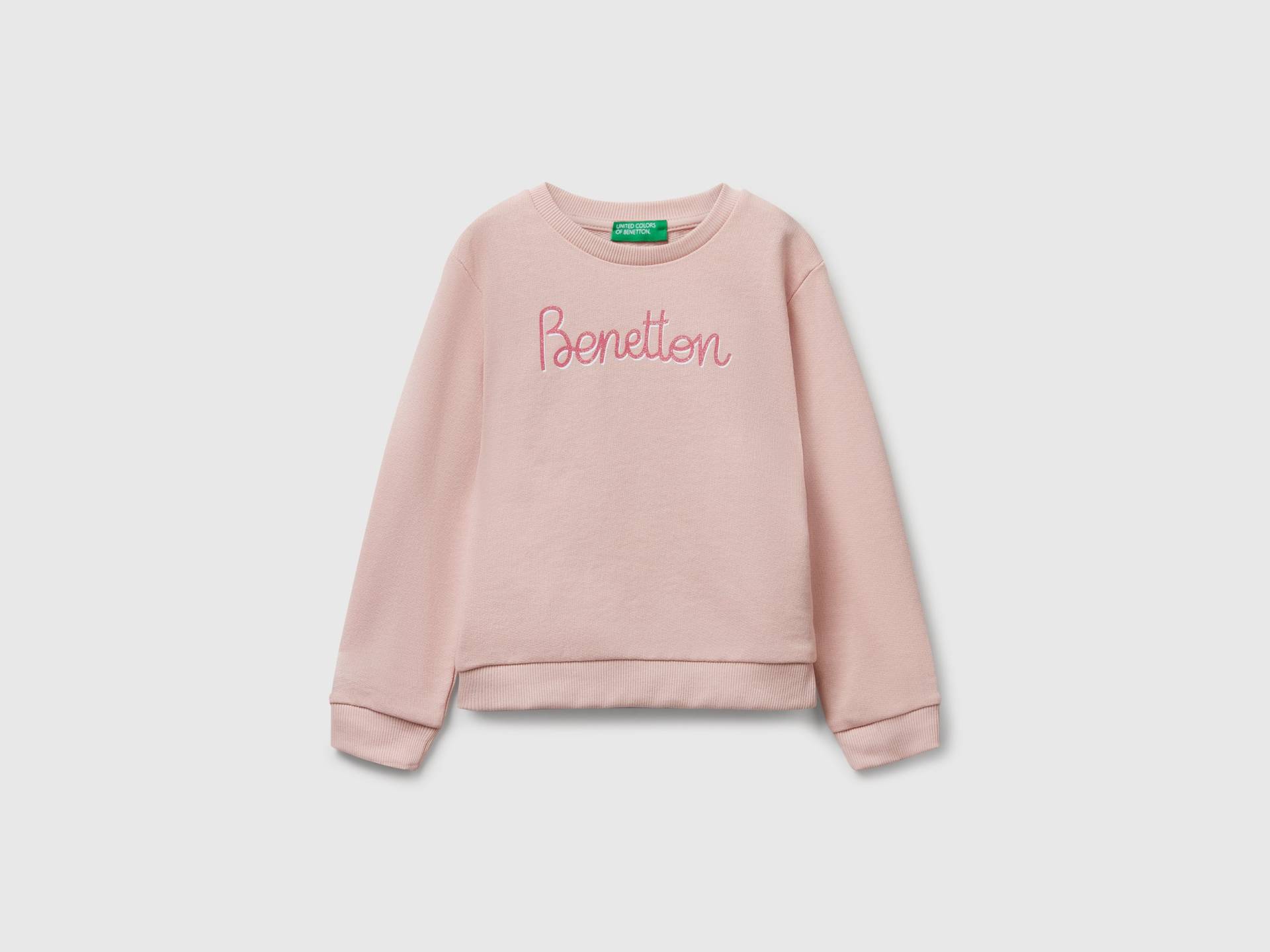 Benetton, Sweatshirt Mit Glitzer-print, size 98, Zartrosa, female Benetton, Sweatshirt Mit Glitzer-print, size 98, Zartrosa, female von United Colors of Benetton