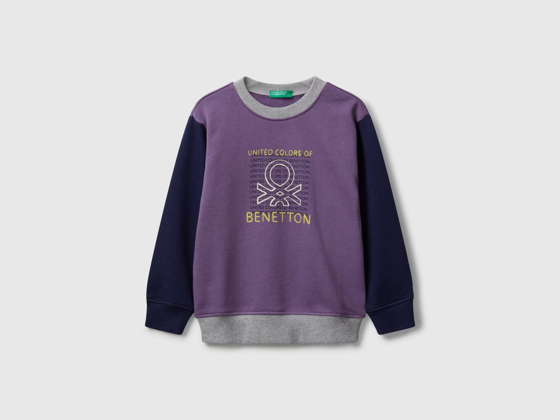 Benetton, Sweatshirt Mit Normaler Passform Und Aufdruck, size 110, , male von United Colors of Benetton