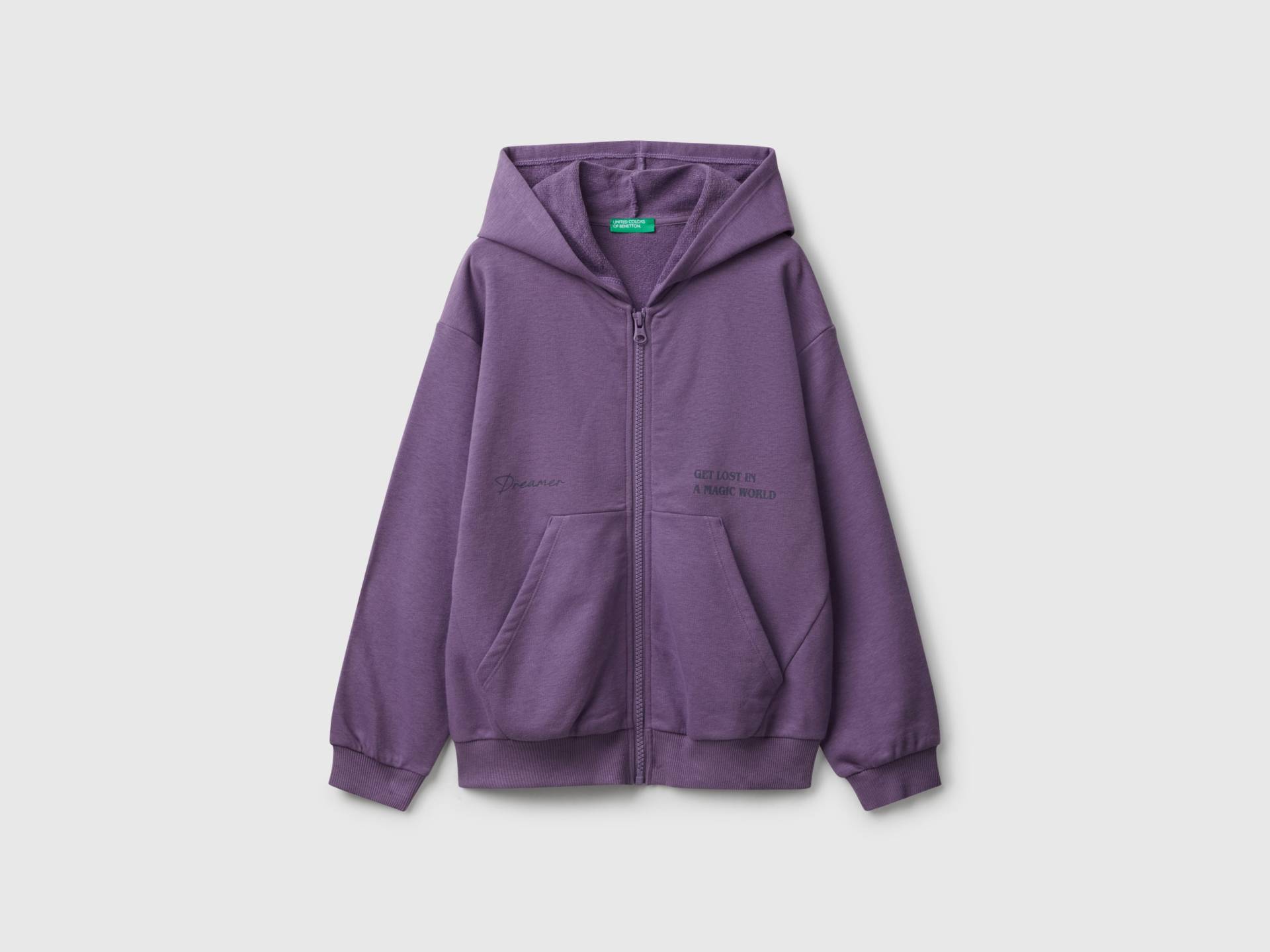 Benetton, Sweatshirt Mit Reißverschluss Und Print, size 2XL, , female Benetton, Sweatshirt Mit Reißverschluss Und Print, size 2XL, , female von United Colors of Benetton