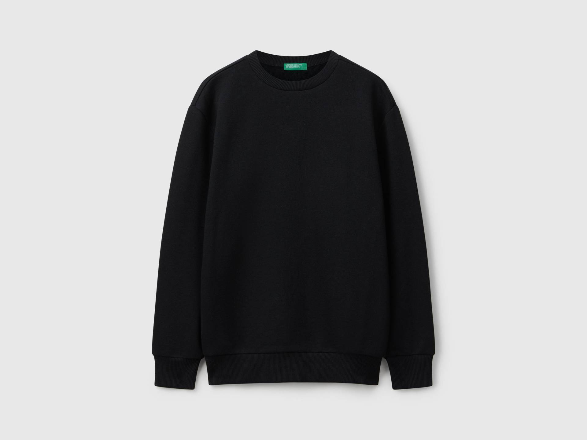 Benetton, Sweatshirt Mit Slogan-print, size 3XL, Schwarz, male Benetton, Sweatshirt Mit Slogan-print, size 3XL, Schwarz, male von United Colors of Benetton