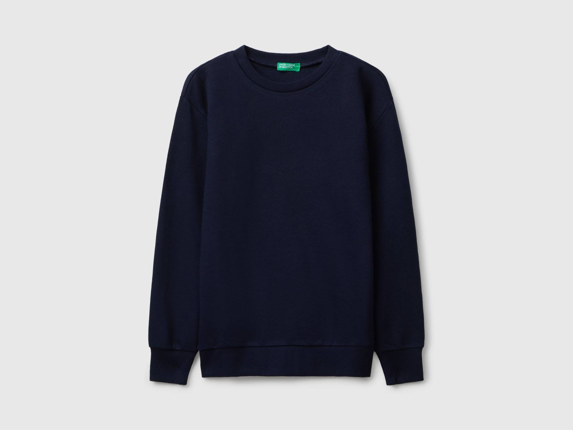 Benetton, Sweatshirt Mit Slogan-print, size L, Dunkelblau, male Benetton, Sweatshirt Mit Slogan-print, size L, Dunkelblau, male von United Colors of Benetton