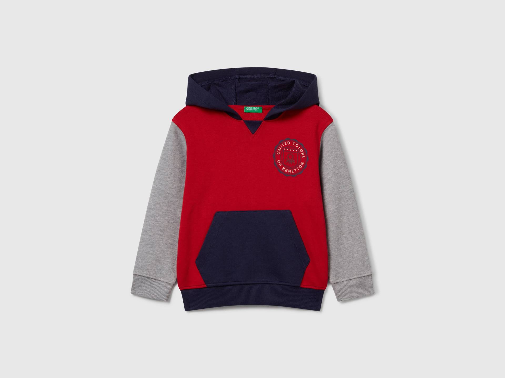 Benetton, Sweatshirt Mit Tasche Und Kapuze, size 90, Rot, male Benetton, Sweatshirt Mit Tasche Und Kapuze, size 90, Rot, male von United Colors of Benetton