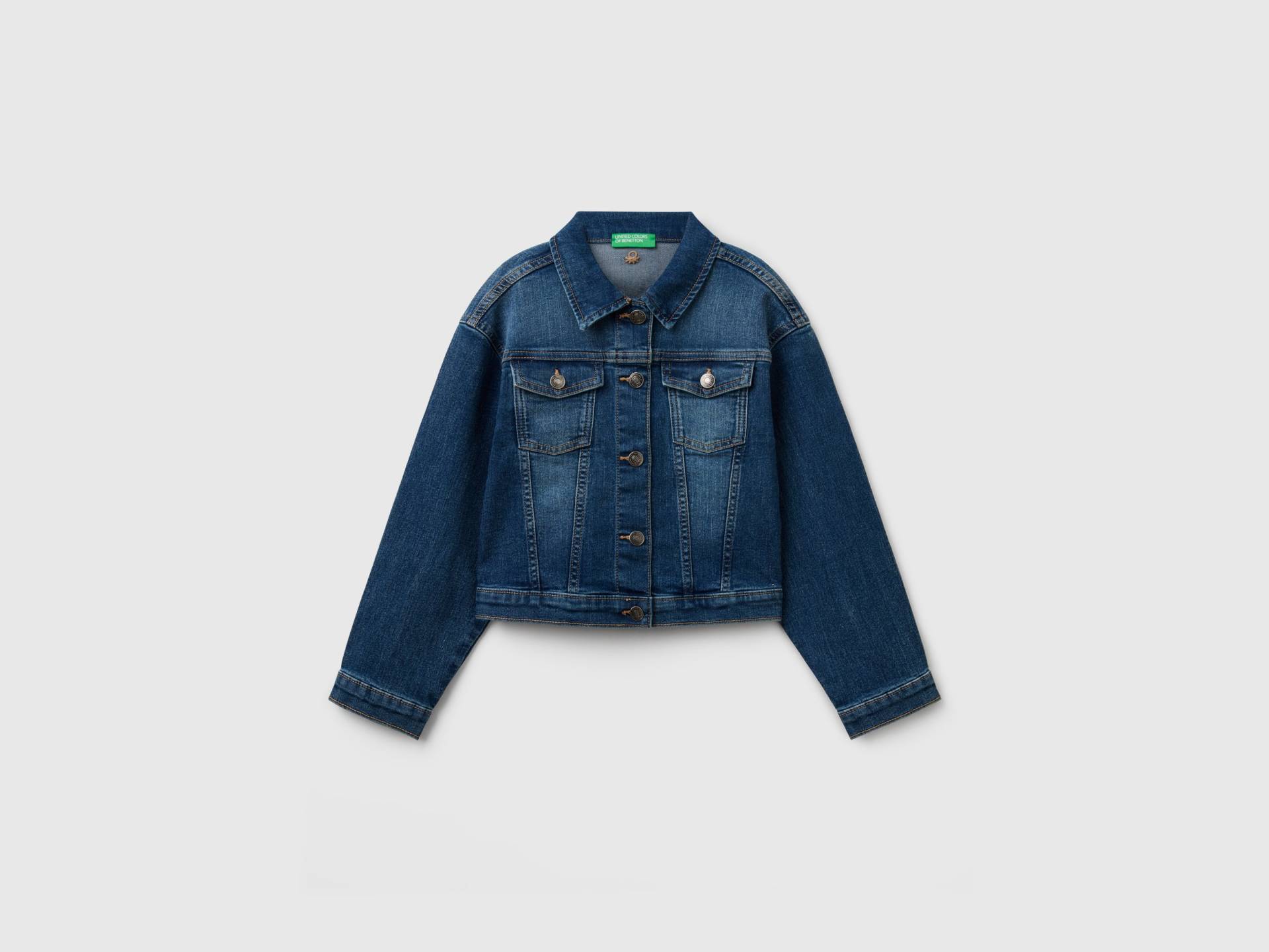 Benetton, Übergroße Jeansjacke, size 2XL, Blau, female Benetton, Übergroße Jeansjacke, size 2XL, Blau, female von United Colors of Benetton