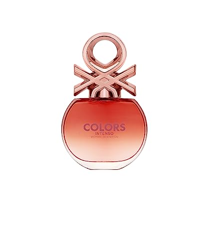 United Colors of Benetton - Rose Intenso, Eau de Parfum für Frauen - Langanhaltend - Intensiver, junger und frischer Duft - Blumige und fruchtige Noten - Ideal für den täglichen Gebrauch - 50 ml von United Colors of Benetton