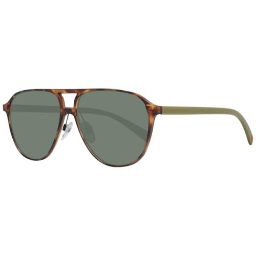 Benetton Sunglasses Unisex-Erwachsene BE5014 Sonnenbrille, Tortoise, 56/13-145 von United Colors of Benetton