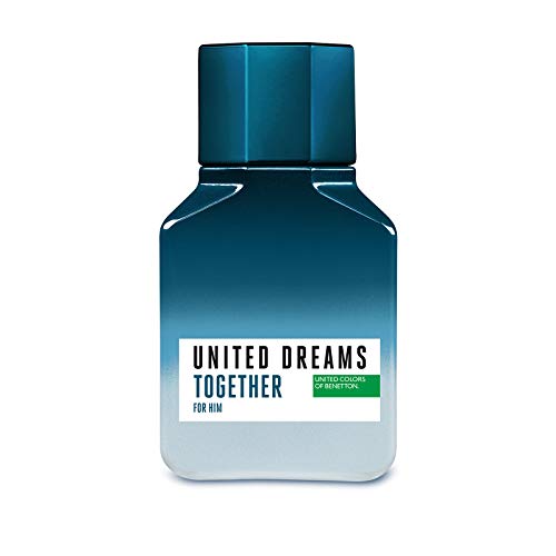 United Colors of Benetton – United Dreams Together, Eau de Toilette für Herren – Frischer, legerer und maskuliner Duft – Zitrus- und Gewürznoten – Ideal für tagsüber – 100 ml von United Colors of Benetton