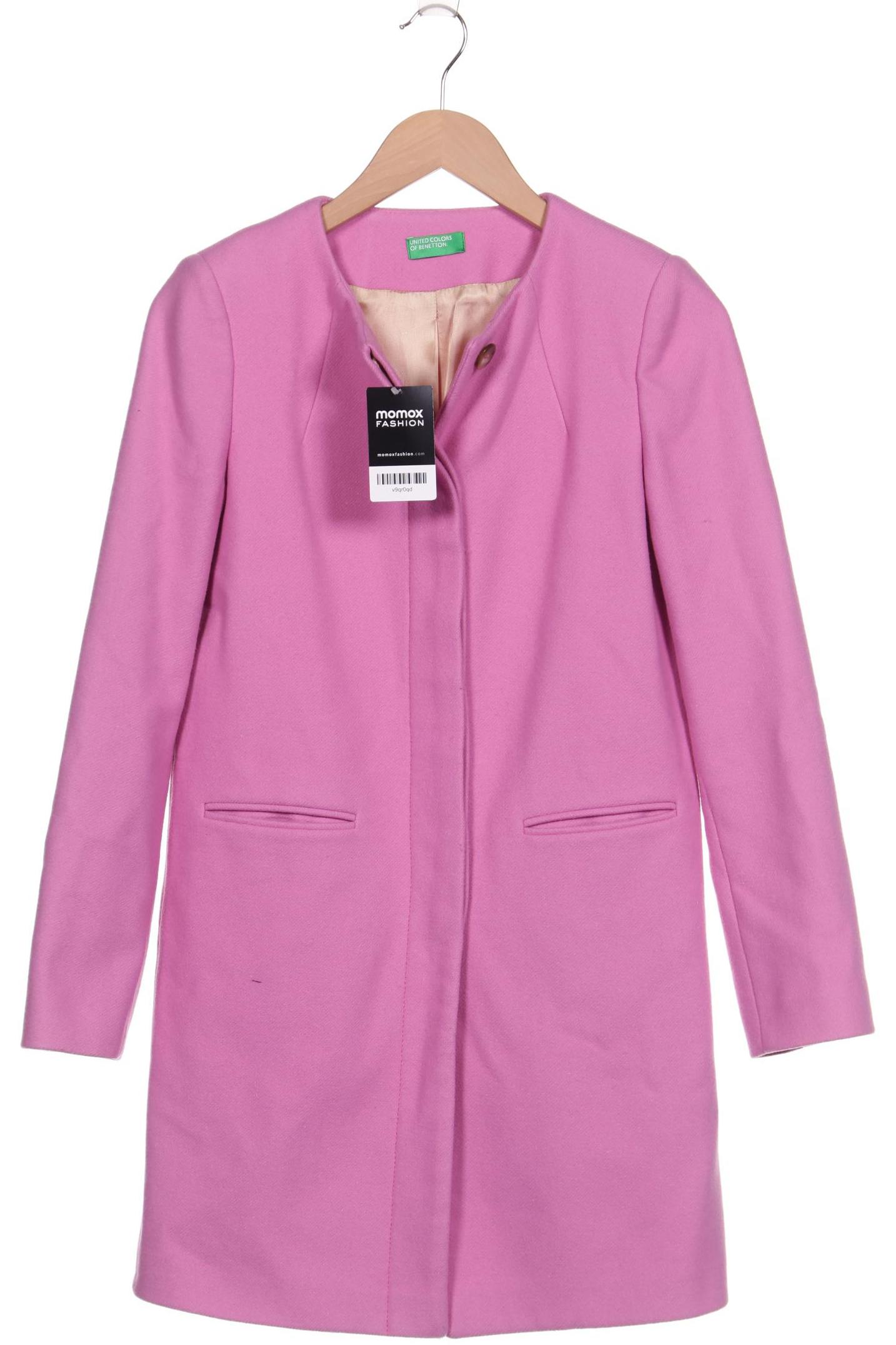 UNITED COLORS OF BENETTON Damen Mantel, pink von United Colors of Benetton