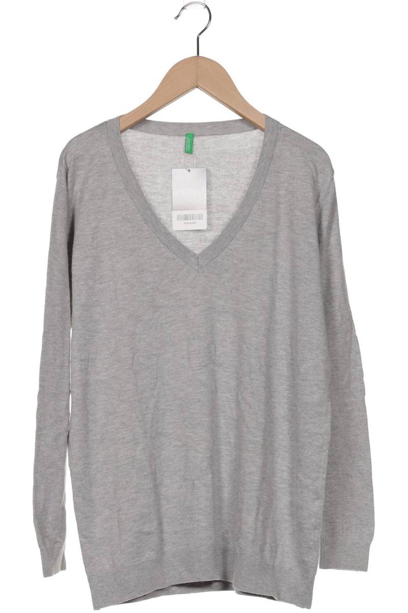 UNITED COLORS OF BENETTON Damen Pullover, grau von United Colors of Benetton