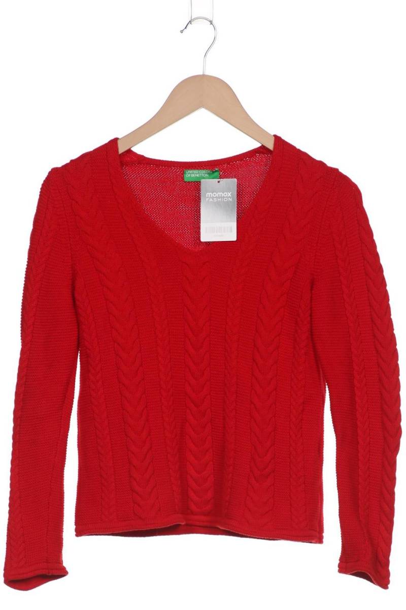 UNITED COLORS OF BENETTON Damen Pullover, rot von United Colors of Benetton