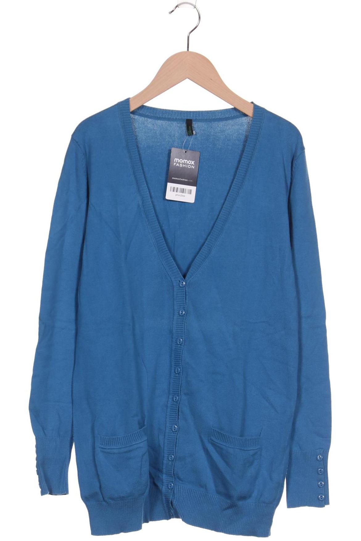 UNITED COLORS OF BENETTON Damen Strickjacke, blau von United Colors of Benetton